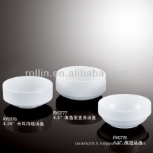 Gobelet de porcelaine blanche chinoise de bonne qualité